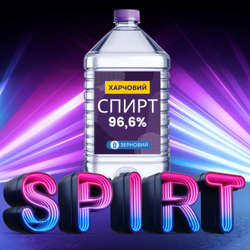 Спирт на розлив харчовий 5 літрів за ДСТУ Спирт на розлив харчовий 5 літрів за ДСТУ